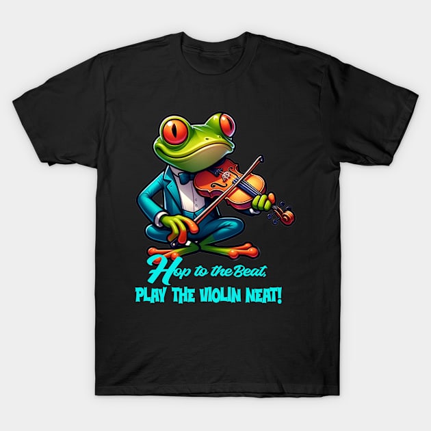 Frog Music T-Shirt by Merch Manias